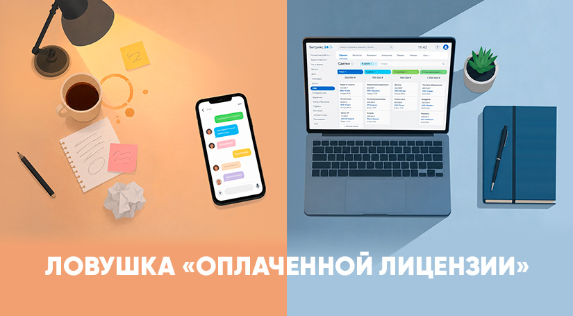Ловушка «оплаченной лицензии»: почему покупка Битрикс24 не гарантирует порядок в бизнесе